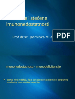 Prirođene I Stečene Imunonedostatnosti