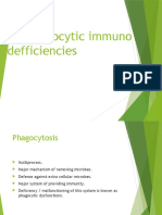 Phagocytic Immuno Defficiencies