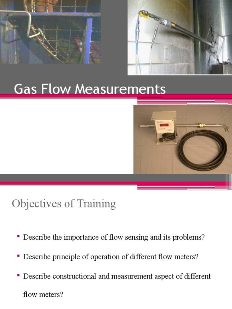 Gas Flow Measurement Techniques Overview | PDF | Flow Measurement ...
