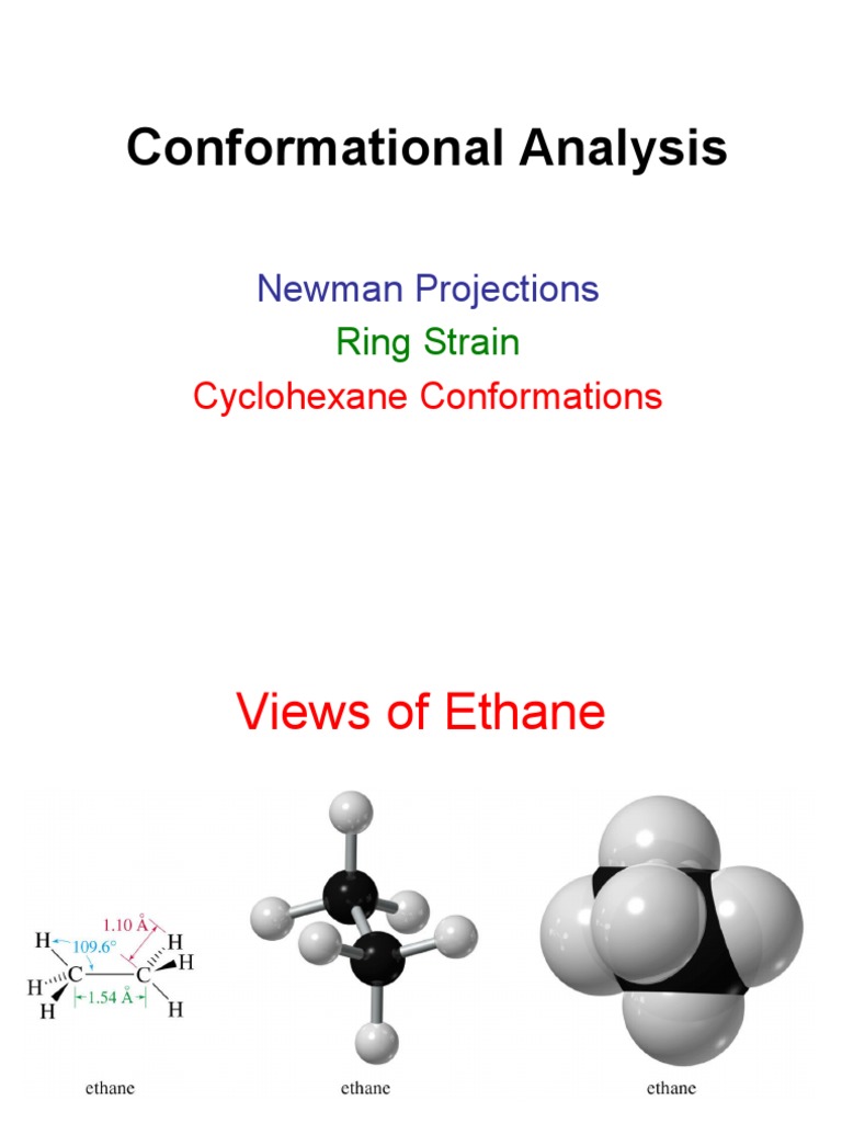 Conformational Analysis | PDF | Conformational Isomerism | Stereochemistry