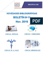 Boletin Novedades 11-2016