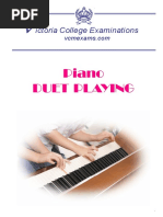 Download Piano Duet by Victoria College of Music and Drama London SN332690518 doc pdf