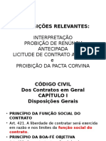 INTERPRETAÇÃO, PROBIÇÃO DE RENÚNCIA ANTECIPADAMENTE, LICITUDE.pptx