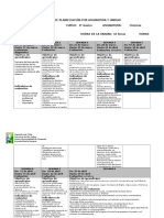 MATRIZ DE PLANIFICACIÓN POR ASIGNATURA Y UNIDAD Ciencias 8°