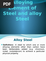 Ch-27.7 Alloying Element of Steel and Alloy Steel