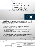 Principios Termodinamicos Fundamentales de Los Motores