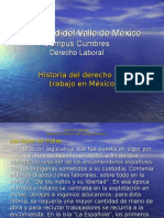 Historia Del Derecho Del Trabajo en Mexico