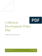 collection development policy plan final