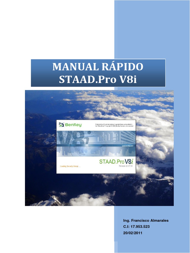 Staad pro v8i download