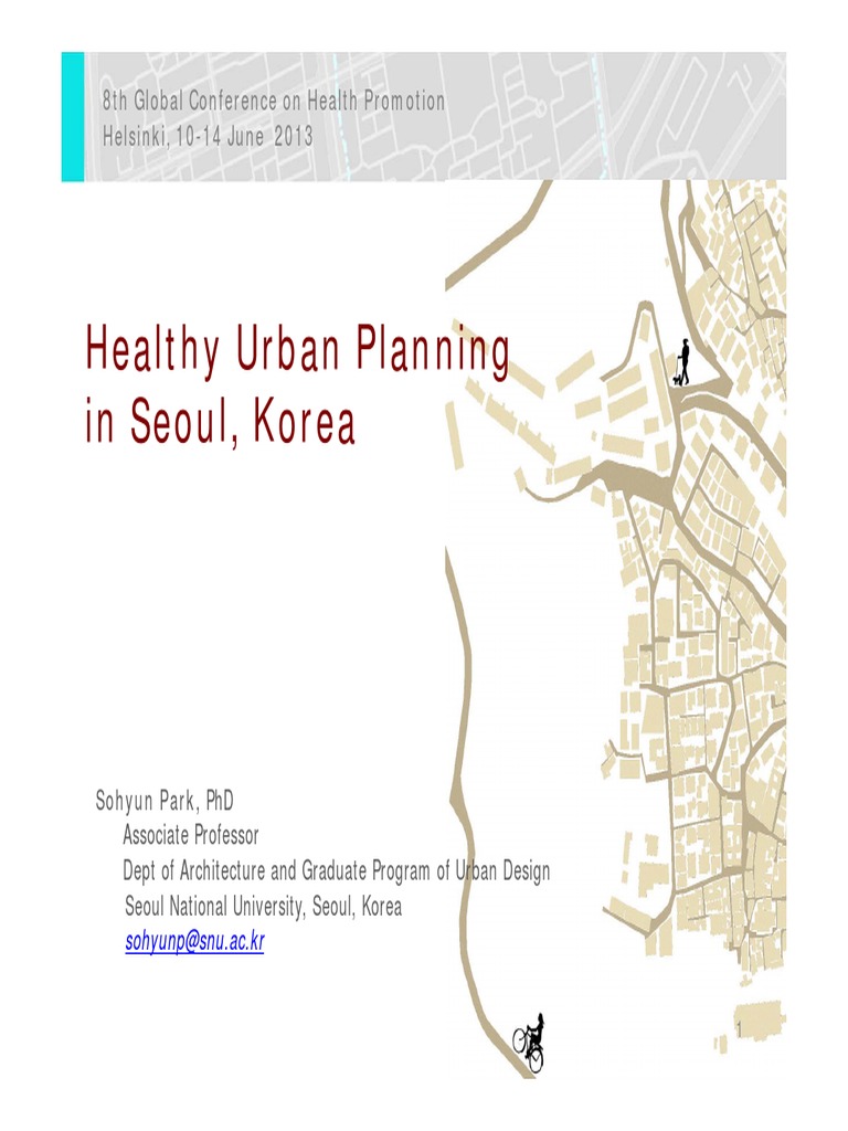 Healthy Urban Planning Seoul Korea.pdf Seoul Accessibility Free