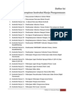 Daftar Isi Lampiran Instruksi Kerja PDF