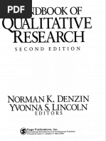 Data Management and Analysis Methods (Hanbook of Qualitative Research) (Denzin & Lincoln) (2000) PDF