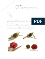 Fazer Pompons Com Garfos