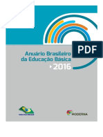 Anuario Educacao 2016