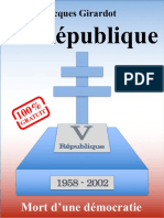 Ve République - Mort d'une démocratie