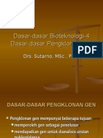 Dasar-dasar Bioteknologi (4)