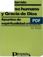 Proceso humano y gracia de Dios. Garrido, Javier