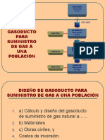 Diseño de Gasoducto para Suministro de Gas A