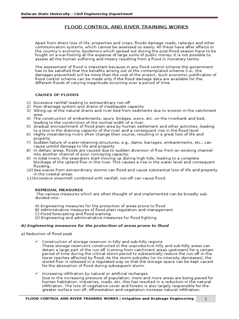 Flood Control Strategies in the Philippines | PDF | Levee | Flood