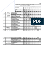 Matriz y Mapa de Procesos