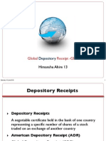 Global Receipt - GDR: Depository