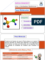 Peso Molecular