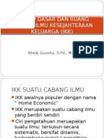 IKK Dasar dan Ruang Lingkup