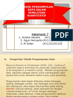 Teknik Pengumpulan Data Dalam Penelitian Kuantitatif