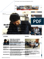 Diario Sin Fronteras - Diario Sin Fronteras, Diario Regional Del Sur Del Perú