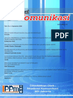 Jurnal Komunikasi 2010 September I No.2