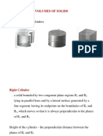 Volumes of Solids - Rev