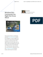 15 Awesome Windows Run Commands You Might Not Know About: by Ashish