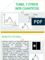 Efecto Tunel y Otros Fenomenos Cuanticos