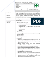 Sop Penatalakasanaan Syok Anafilaktik