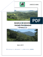 Ficha Reserva de Biosfera Transfronteriza Trifinio Fraternidad Guatemala 