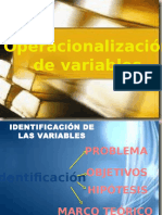 Operacionalizacion