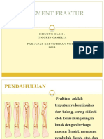 Management Fracture Cruris