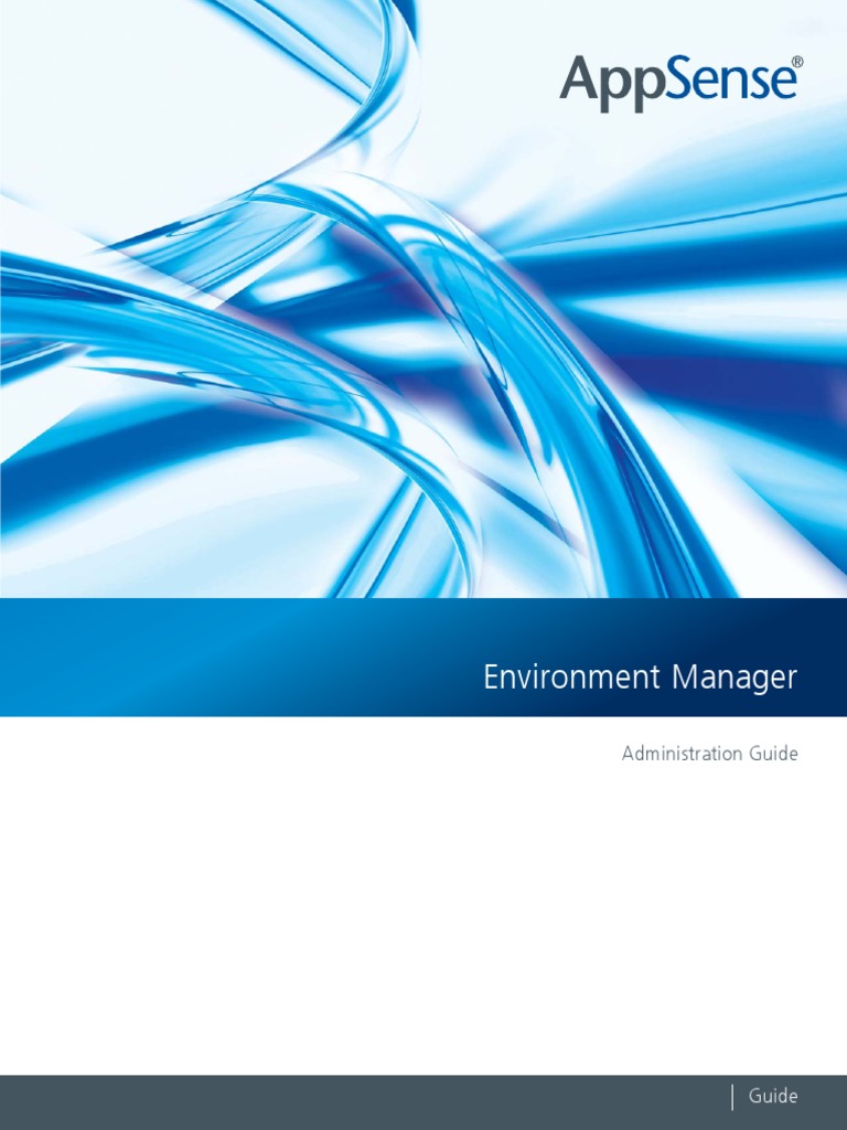 Appsense Environment Manager Policy Product Guide – MZCJW