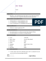 Aqib Abbas: Curriculum Vitae