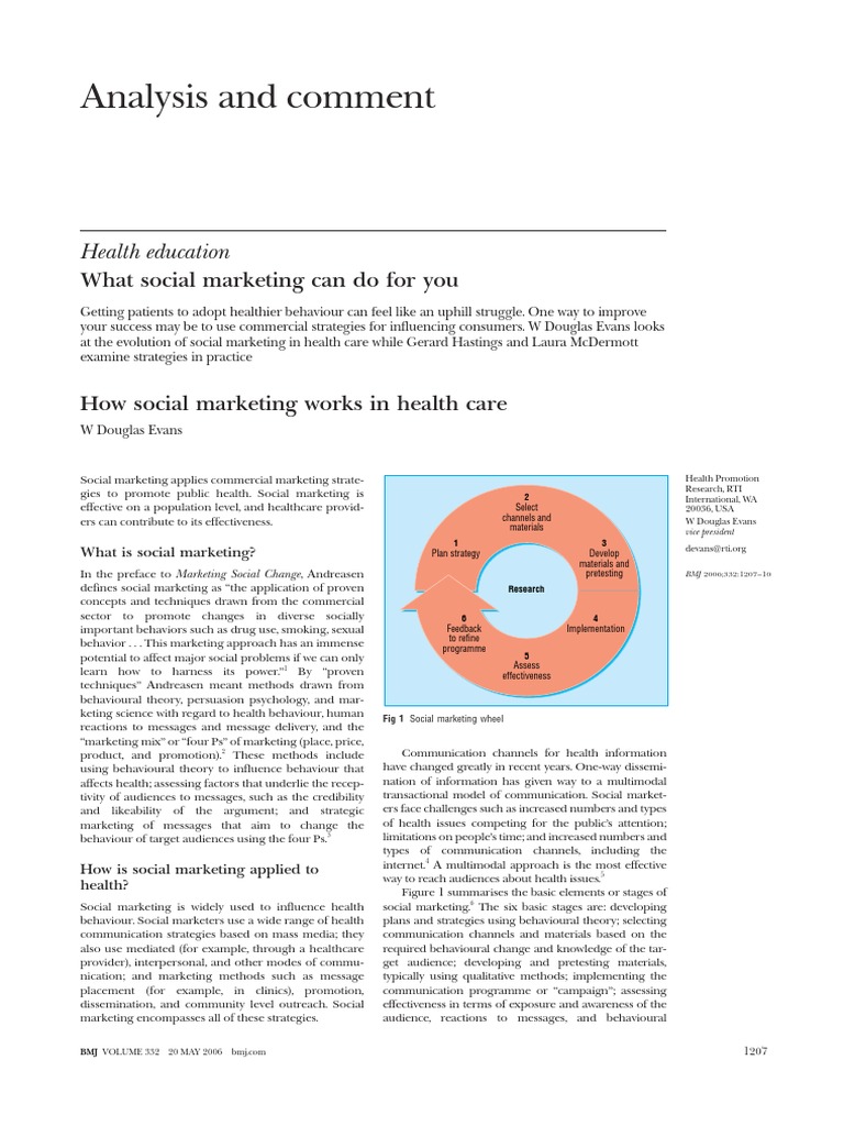 case study on social marketing pdf