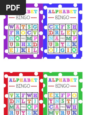 alphabet bingo pdf