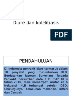 Diare dan Kolelitiasis