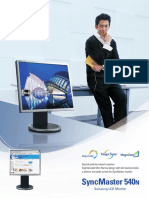 Monitor Samsung Syncmaster 540n Manual