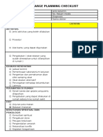 Discharge Planning Checklist