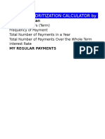 Bankloan Amorization Calculator