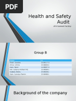 Health and Safety Audit Presentation