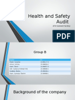 Health and Safety Audit Presentation