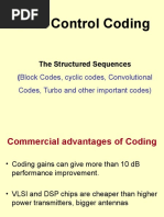 Error Control Coding: The Structured Sequences