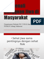 Mengenali Gangguan Jiwa Di Masyarakat