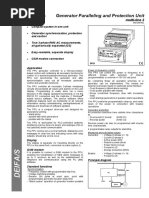 Generator Control Unit Overview | PDF